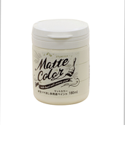 アサヒペン　水性　多用途ペイント　マットカラー　ミルクホワイト　180mL