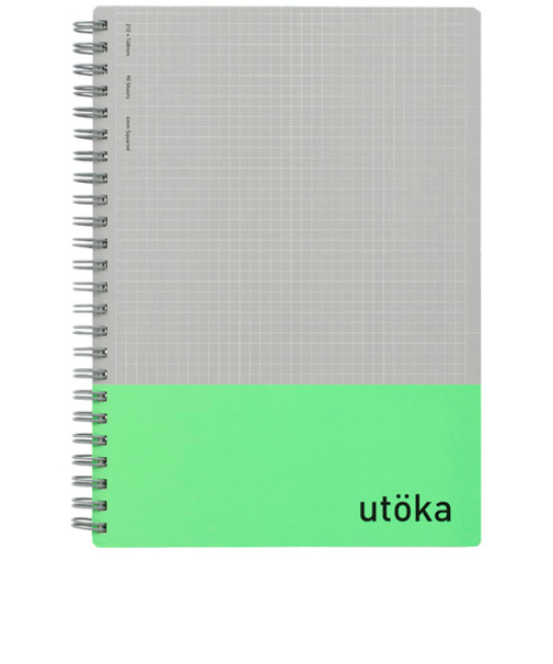 マルマン（maruman）　ウトカ　ノート　A5　N460－33　ライトグリーン