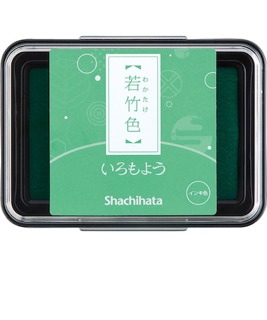 シヤチハタ　いろもよう　若竹色　HAC－1－PG