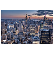 いろは出版　世界の絶景ポストカード　ZPC－044　ニューヨークの夜景／アメリカ