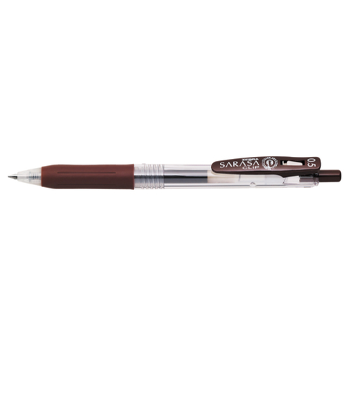 ゼブラ（ZEBRA）　サラサクリップ　0.5mm　JJ15-E　茶