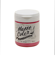 アサヒペン　水性　多用途ペイント　マットカラー　チェリーピンク　180mL