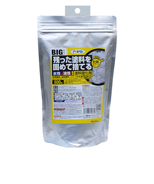 アサヒペン　水性／油性兼用　塗料固化剤　500g