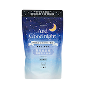 ビューウェル（Beauwell）　アンドグッドナイト　薬用入浴剤（重炭酸）　L　無香料　15g×21錠