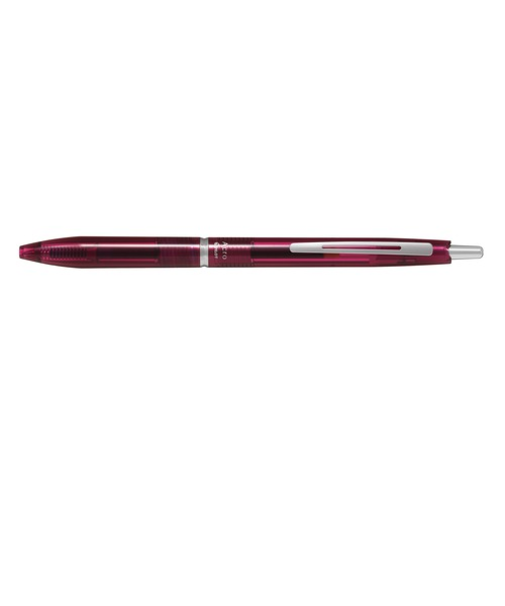 パイロット（PILOT）　油性ボールペン　アクロ300　BAC-30EF-CR　0.5mm　クリアレッド