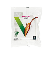 ハリオ（HARIO）　V60用ペーパーフィルターW　01　VCF-01-100W　100枚入