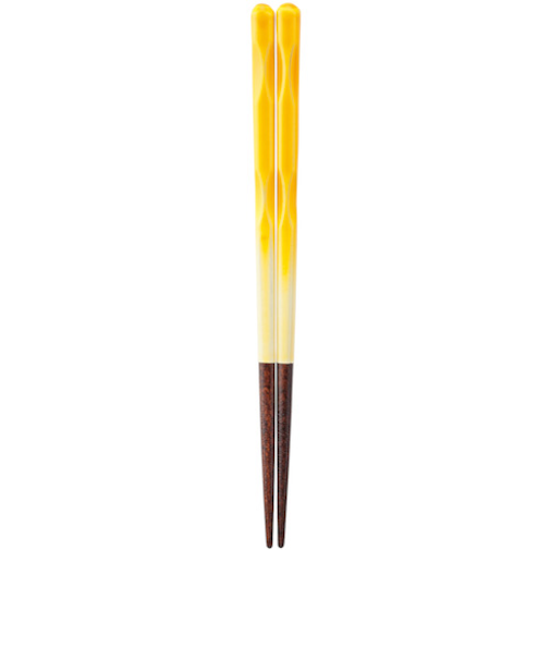 カワイ　食洗箸　FIT　17cm　イエロー