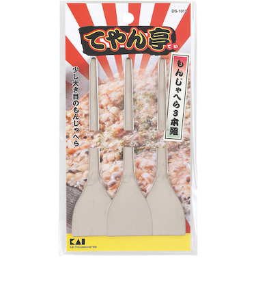 貝印（KAI）　てやん亭　もんじゃへら3本組　DS1012
