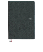 【2025年12月始まり】　ダイゴー　Appoint　ベーシックシリーズ　B5　ウィークリーバーチカル　E1656　ブラック　月曜始まり