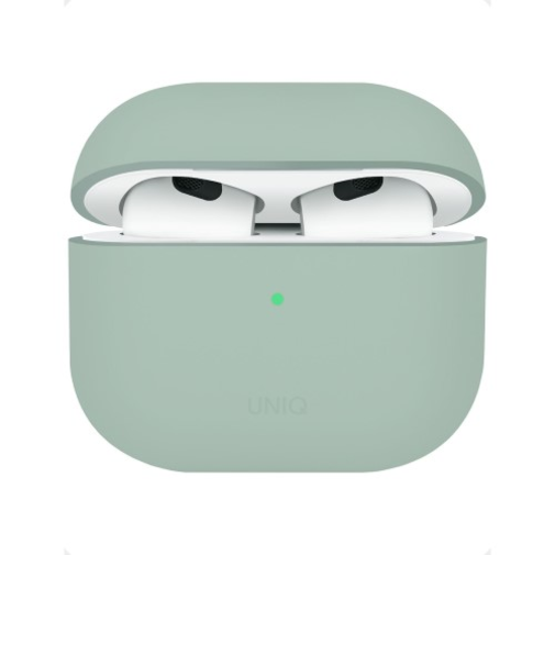 【AirPods4】　ユニーク（UNIQ）　LINO　アイスプラントグリーン