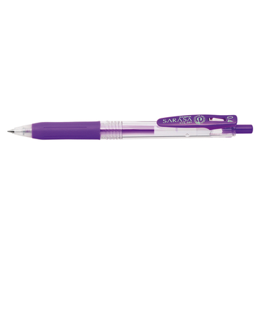 ゼブラ（ZEBRA）　サラサクリップ　0.4mm　JJS15-PU　パープル