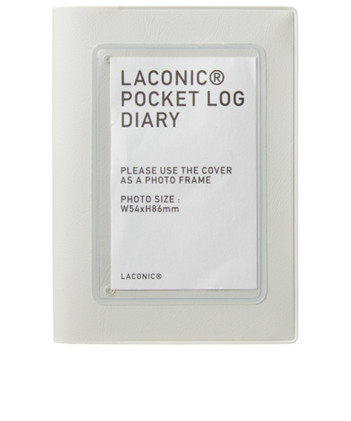 ラコニック（LACONIC）　ポケットログダイアリー　LPL03－WH