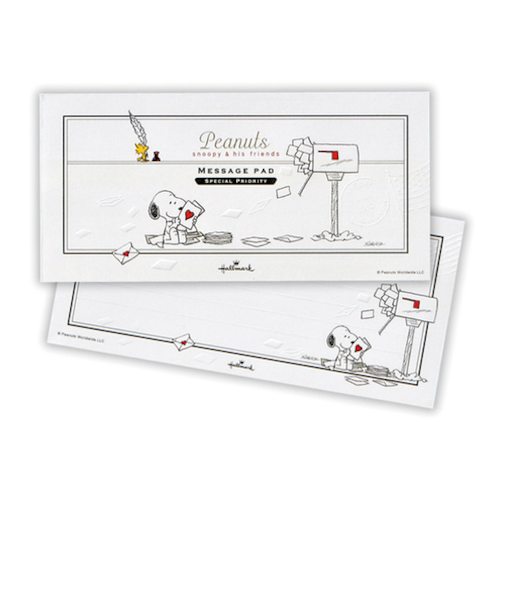 ホールマーク（Hallmark）　一筆箋　スヌーピー　818708　ポストと手紙2