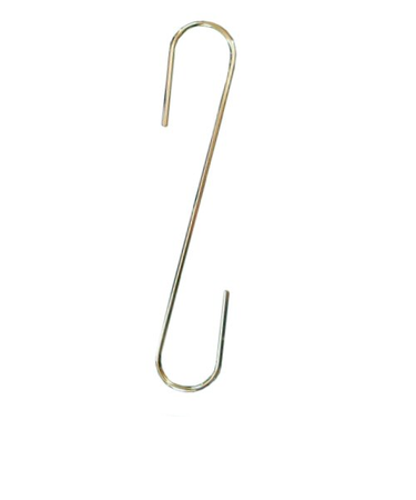 外れにくいSカン　クローム　6φ×300