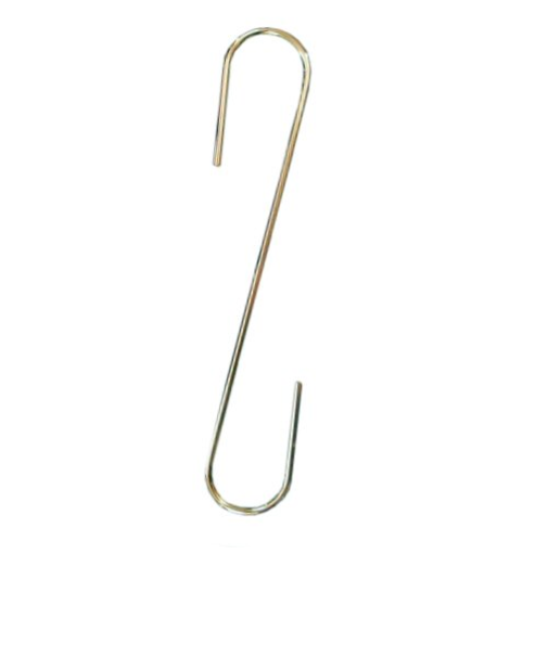 外れにくいSカン　クローム　6φ×300