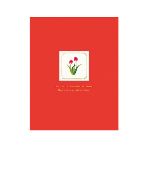 リュリュ　シンプル寄せ書き　SYG－13　チューリップ