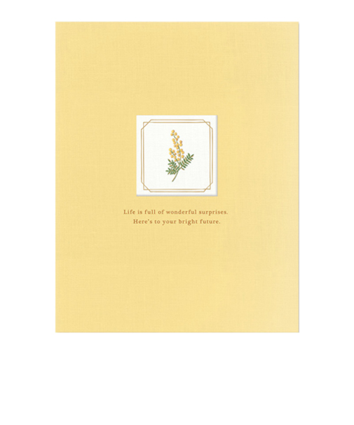 リュリュ　シンプル色紙　SYG－12　ミモザ