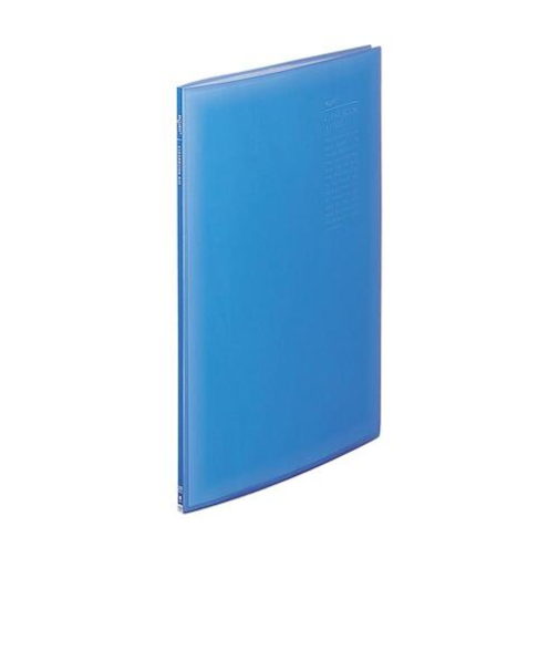 リヒトラブ（LIHIT　LAB.）　リクエスト　透明クリヤーブック　A3L　G3133－8　ブルー