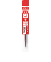 ぺんてる（Pentel）　フローチューン（FLOATUNE）替芯　0.3mm　XZRN3-B　赤