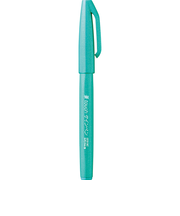 ぺんてる（Pentel）　筆タッチサインペン　エメラルドグリーン