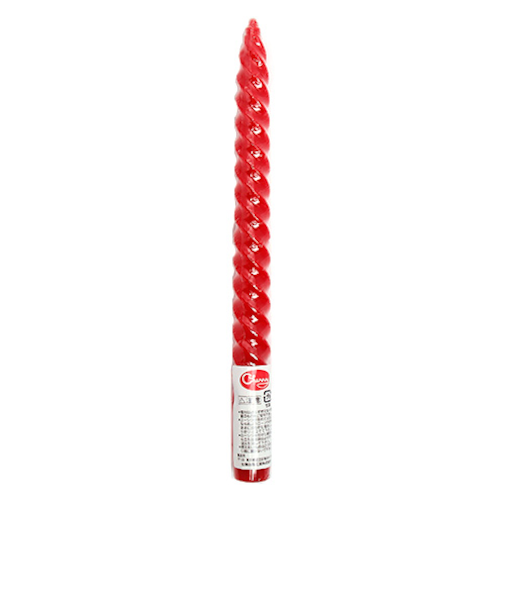 ラーバルマスク　10インチ　スパイラルキャンドル　赤