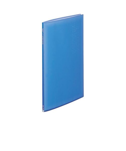 リヒトラブ（LIHIT　LAB.）　リクエスト　透明クリヤーブック　B4L　G3132－8　ブルー