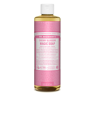 ドクターブロナー（DR.BRONNER’S）　マジックソープ　チェリーブロッサム　M　473mL