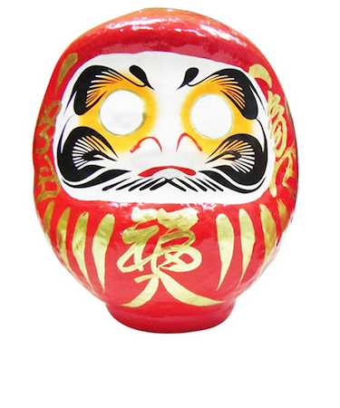 岩槻整形　赤張子だるま　6号　IWTWG60217