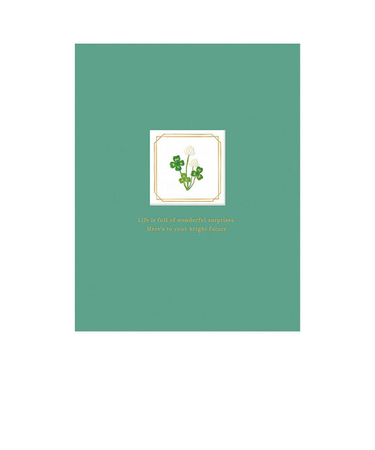 リュリュ（RYU-RYU）　シンプル寄せ書き　SYG－14　クローバー