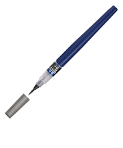 ぺんてる(Pentel) 速乾ぺんてる筆 XFPD5F 黒/極細