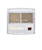 セザンヌ（CEZANNE）　パウダリーアイブロウ　P3　チャコールグレー