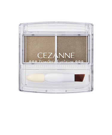 セザンヌ（CEZANNE）　パウダリーアイブロウ　P3　チャコールグレー
