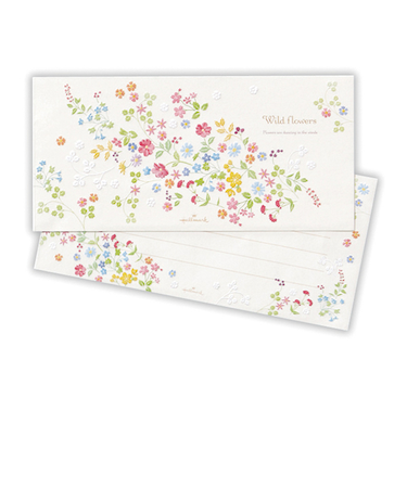 ホールマーク（Hallmark）　一筆箋　818692　ワイルドフラワー2