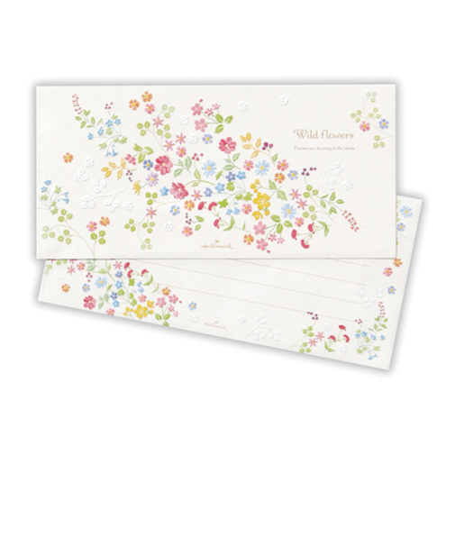ホールマーク（Hallmark）　一筆箋　818692　ワイルドフラワー2