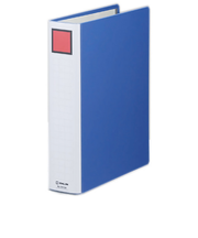 キングジム（KING　JIM）　キングファイル　スーパードッチ　脱着イージー　A4タテ型　とじ厚50mm　2475A　青