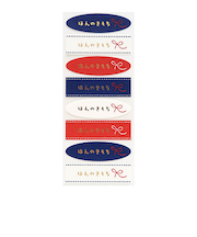 インディゴ PS455 シール 結び/ほんのきもち