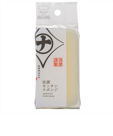 マーナ（marna）　清潔謹製　抗菌キッチンスポンジ　K751W
