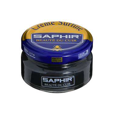 サフィール　ビーズワックス　ファインクリーム　50mL　ダークグレイ