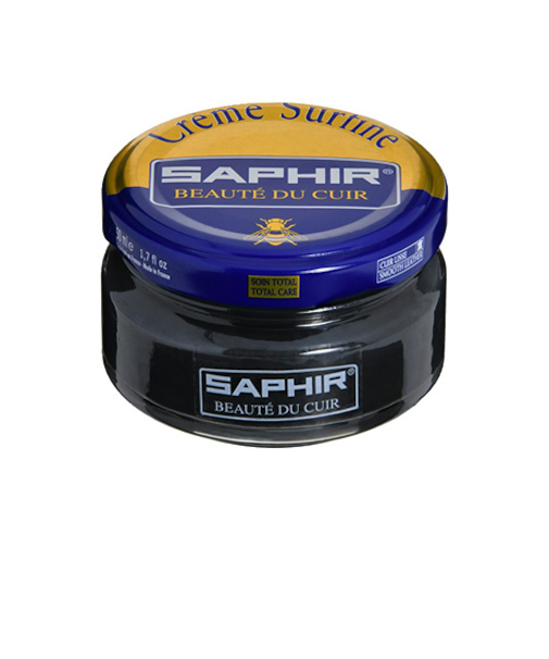 サフィール　ビーズワックス　ファインクリーム　50mL　ダークグレイ