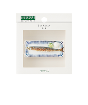 ミドリ（MIDORI）　マグネット　43412006　さんま柄　1個入