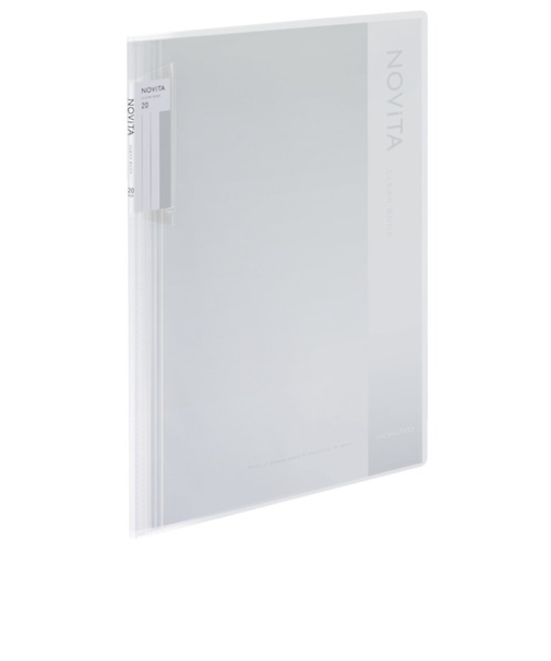 コクヨ（KOKUYO）　クリヤーブック　ノビータ　固定式　A4　20枚　ラ－NV20T　透明