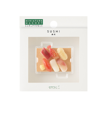 ミドリ（MIDORI）　マグネット　43410006　寿司柄　1個入