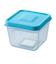 スマイルキッズ　ふたがトングになる保存容器　ATN-01MB　ミントブルー