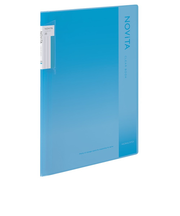 コクヨ（KOKUYO）　クリヤーブック　ノビータ　固定式　A4　20枚　ラ－NV20LB　ライトブルー