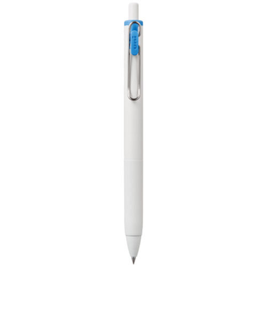 三菱鉛筆　ユニボール　ワン（uni－ball　one）　0.38mm　UMNS38.8　ライトブルー