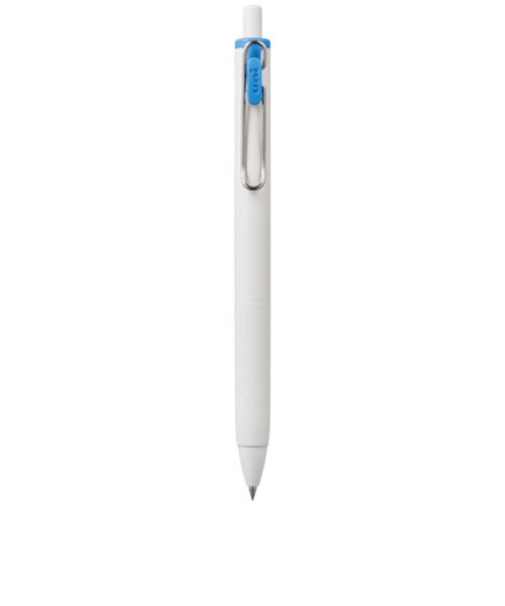 三菱鉛筆　ユニボール　ワン（uni－ball　one）　0.38mm　UMNS38.8　ライトブルー
