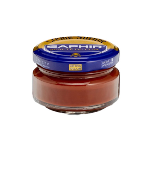 サフィール　ビーズワックス　ファインクリーム　50mL　コニャック