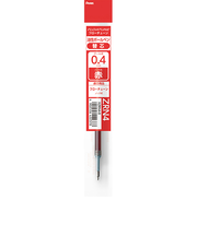ぺんてる（Pentel）　フローチューン（FLOATUNE）替芯　0.4mm　XZRN4-B　赤
