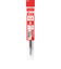 ぺんてる（Pentel）　フローチューン（FLOATUNE）替芯　0.4mm　XZRN4-B　赤