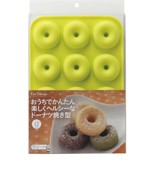 KAI　おうちでかんたん楽しくヘルシーなドーナツ焼き型ベーシック　12個取り　DL6245